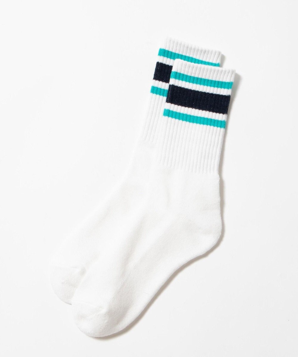 WEGO 底パイルラインソックス 