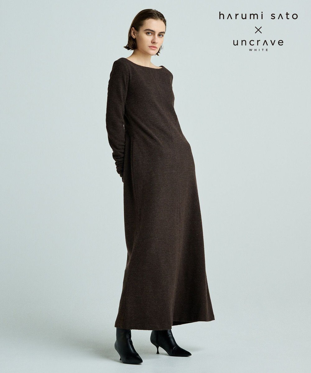 uncrave　バックオープンカットソーワンピース