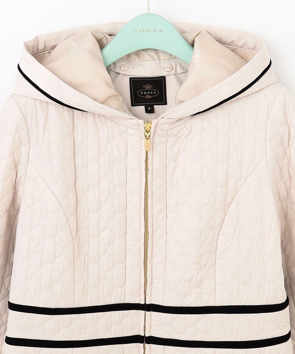 TOCCA LAURA キルティングロングコート 