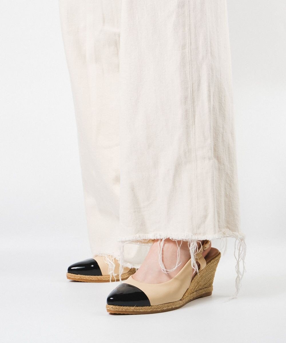 gaimo 【GAIMO/ガイモ】バックストラップウエッジパンプ/VELIA 