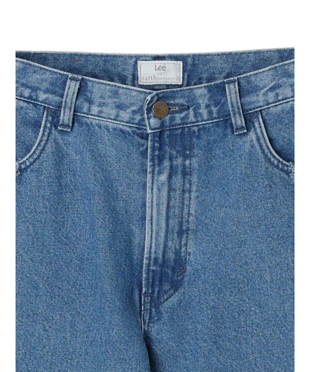 earth music&ecology Ｌｅｅ×ｅ．ｍ．ａ．ｅ　切替デニムフレアパンツ 