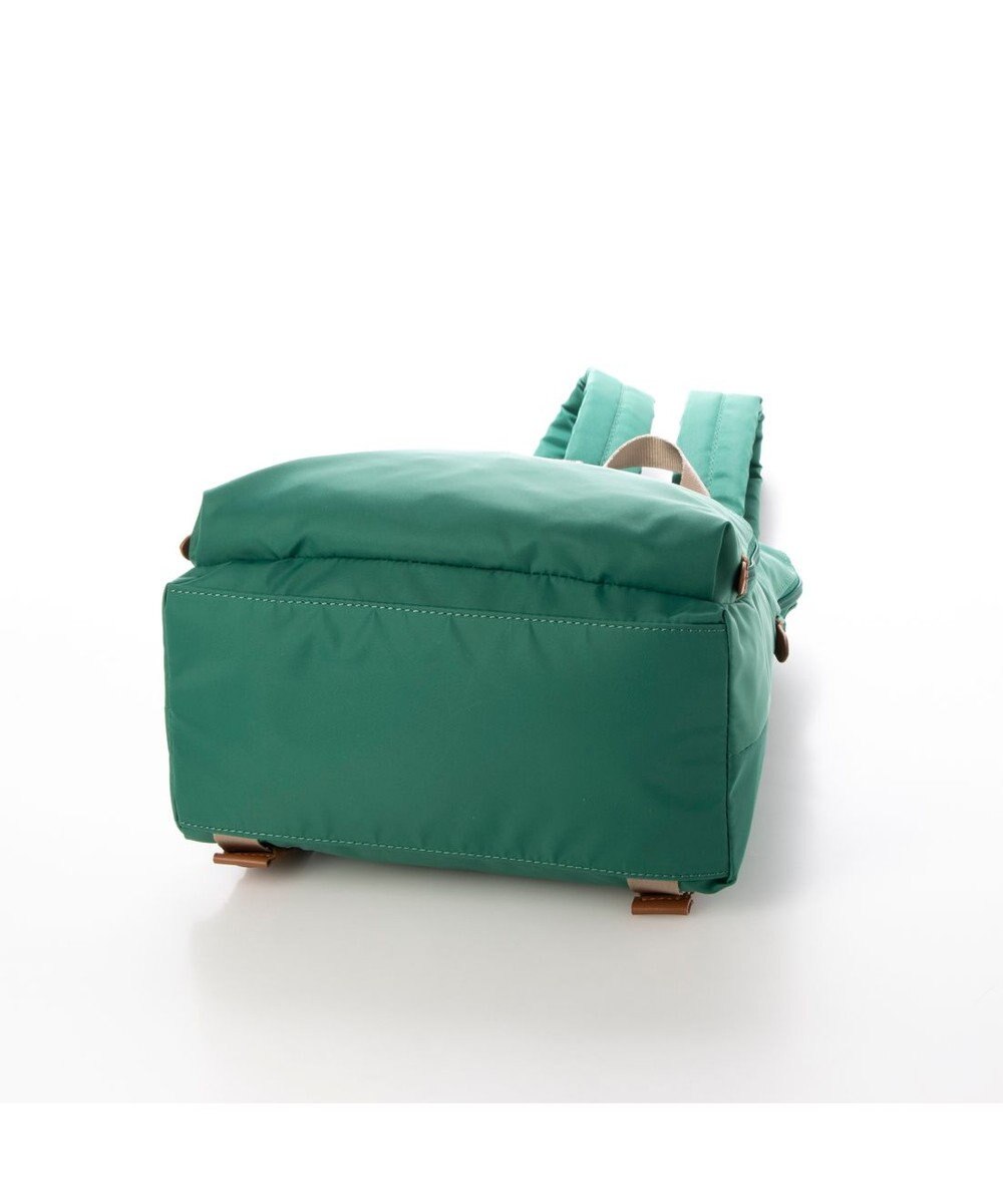 LA BAGAGERIE ナイロン×リサイクルレザー　ミニリュック 