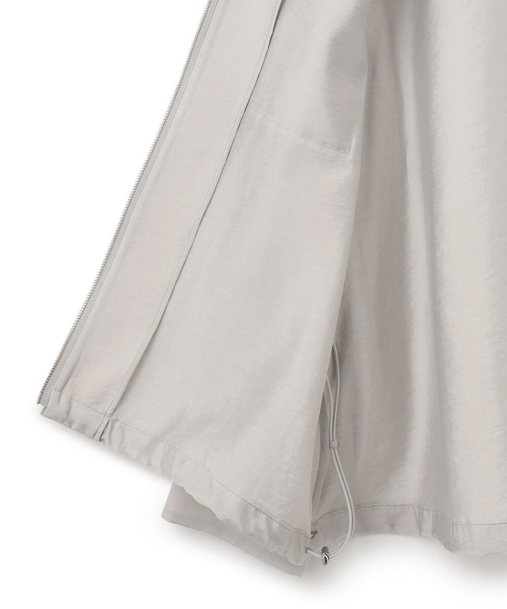 ICB リヨセルナイロンワッシャー ノーカラーブルゾン 