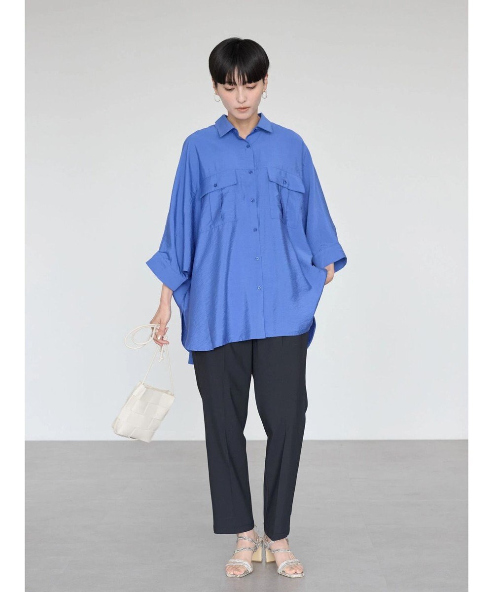 AMERICAN HOLIC 接触冷感Ｗポケットシャツチュニック 