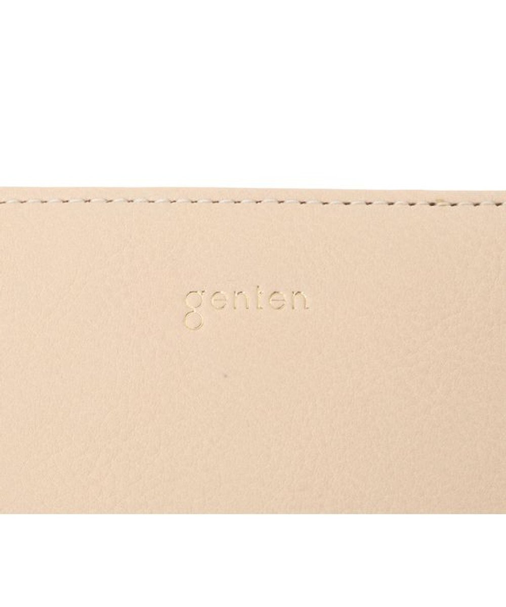 genten ピア L字ファスナー2つ折り財布 