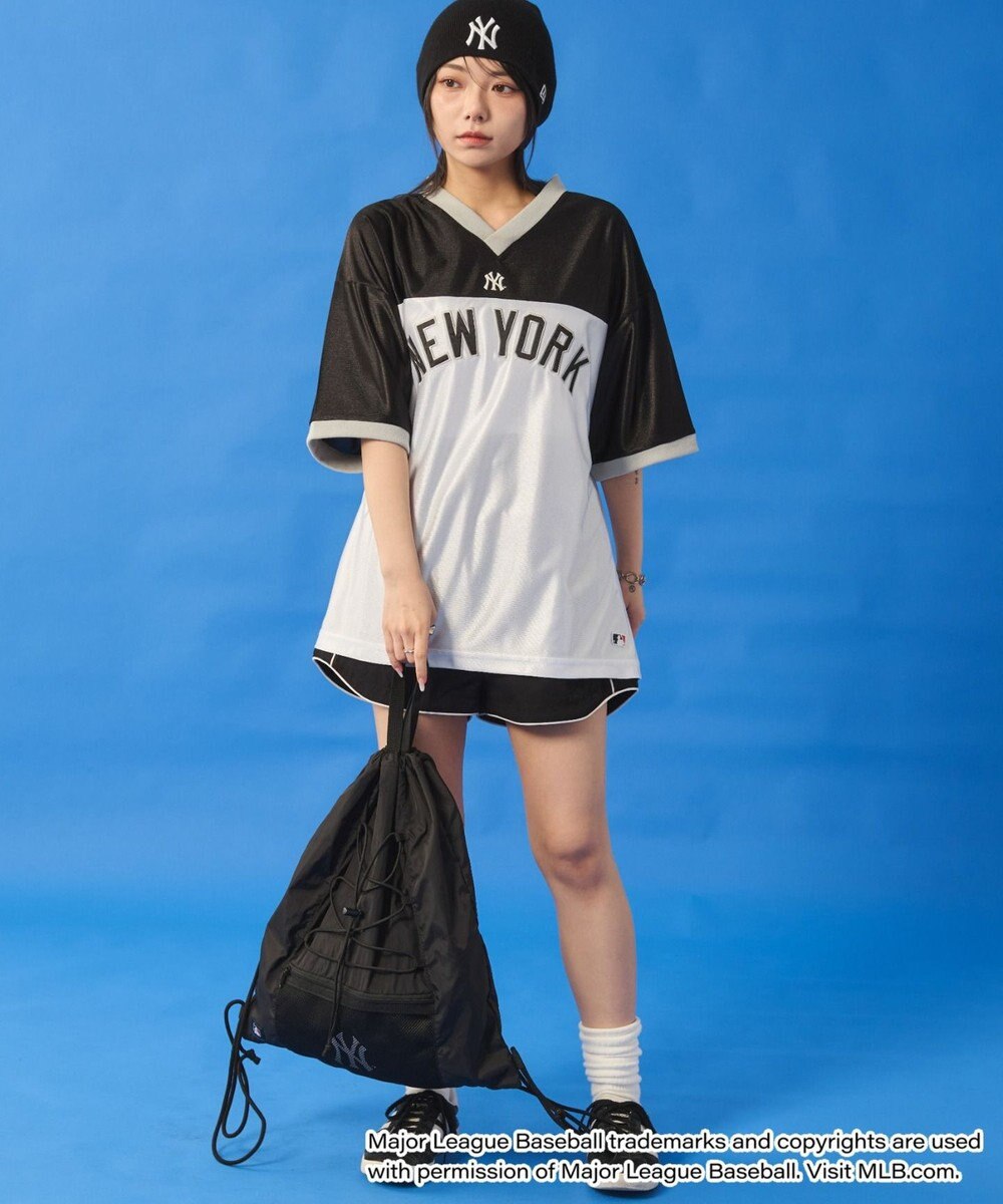 WEGO 【ユニセックス着用ITEM】別注MLBメッシュゲームグラフィックT（SS） 
