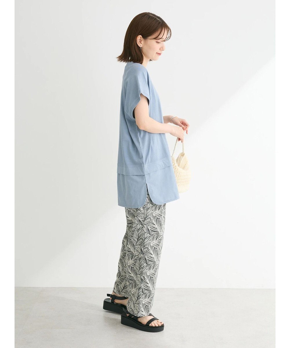 Green Parks ピグメントフレンチスリーブチュニック 