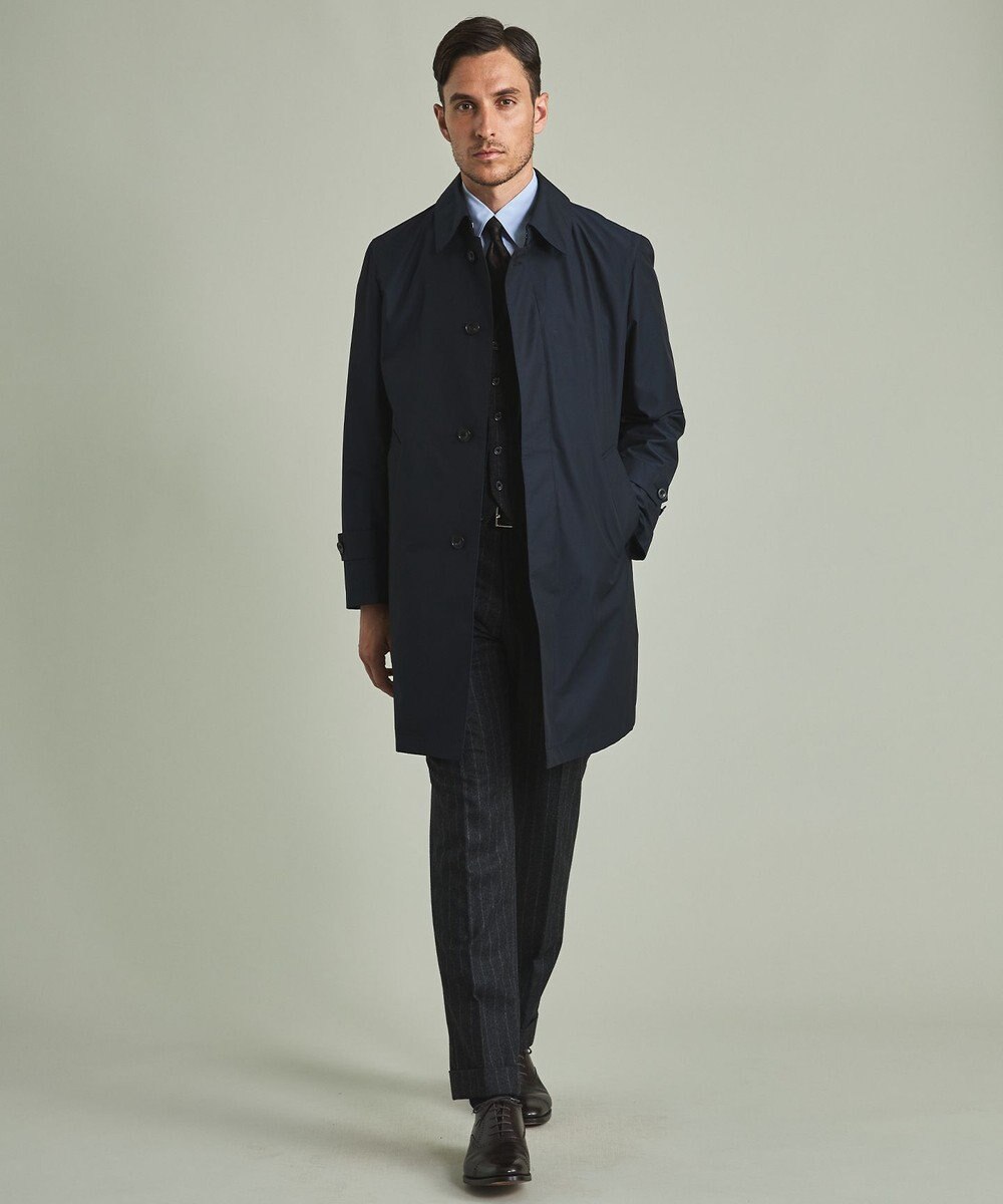 GOTAIRIKU 【防水/軽量/シワになりにくい】ラスタードビーメモリーラミネーションコート_ ステンカラー(24年モデル) 