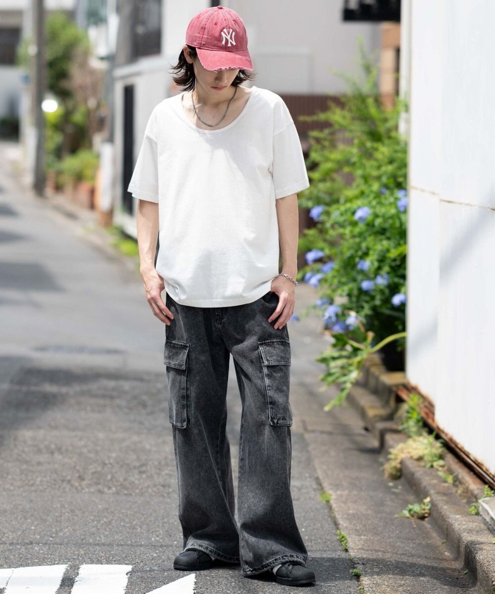 WEGO 【ユニセックス着用ITEM/MLサイズ展開】UネックT（SS） 