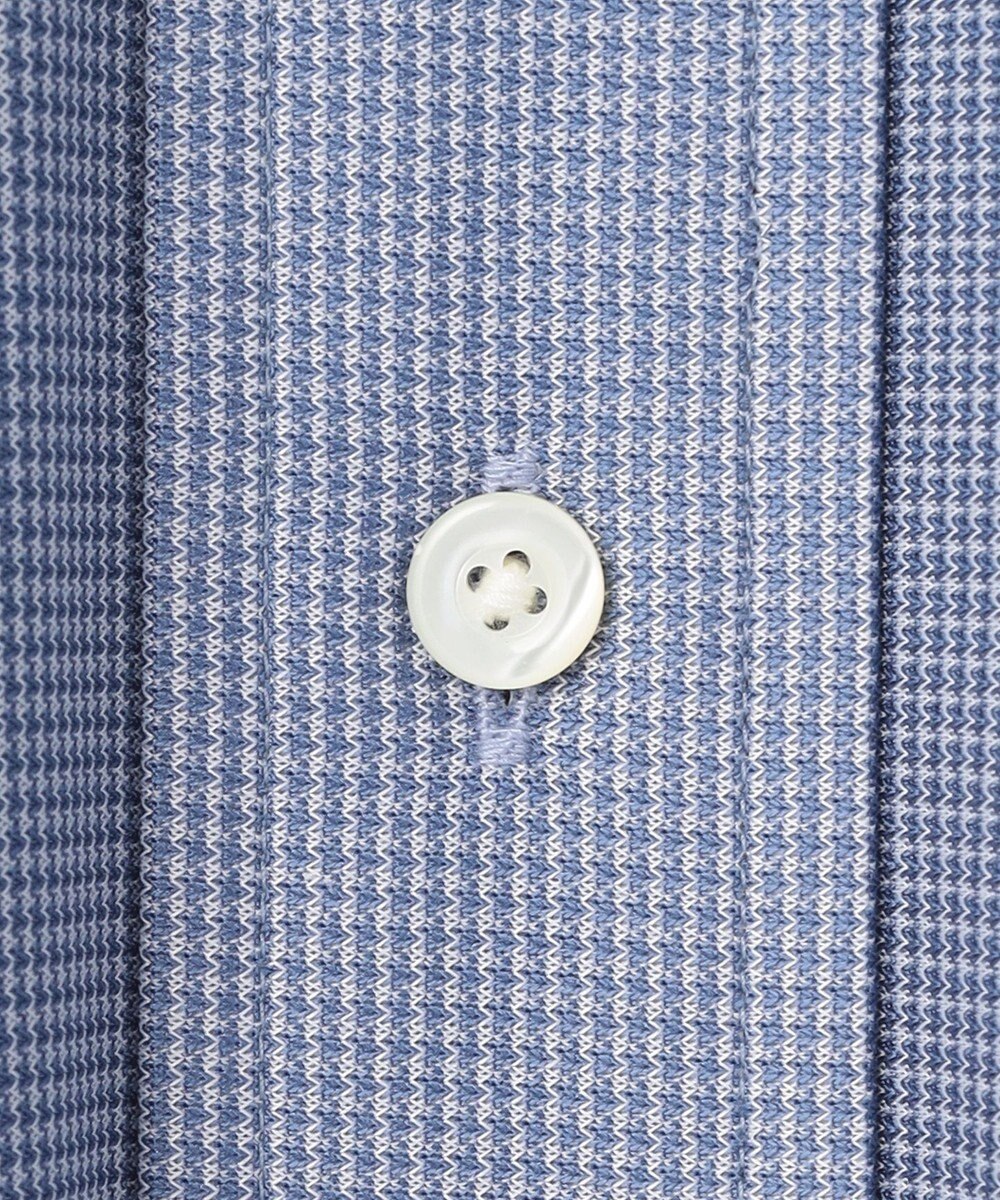 J.PRESS MEN 【吸水速乾 / UVケア / 高通気性】【SMART TECH】ハウンドトゥース ジャージーシャツ 