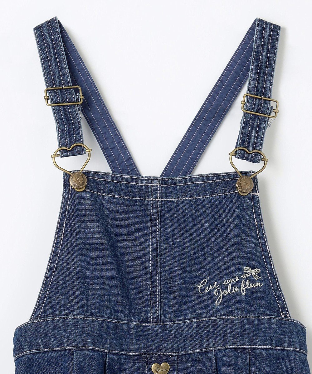 ANY KIDS デニムジャンパースカート 