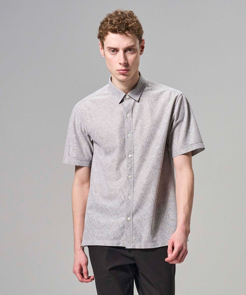 JOSEPH HOMME 【新柄】ヨシタレース　レギュラーカラー半袖シャツ 