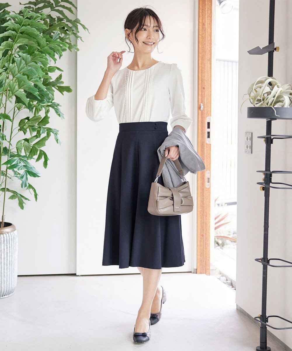 Tiaclasse ポンチフレアスカート 