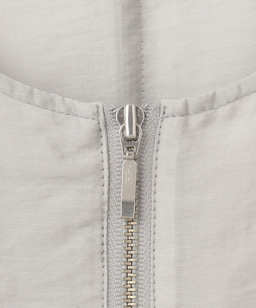 ICB リヨセルナイロンワッシャー ノーカラーブルゾン 