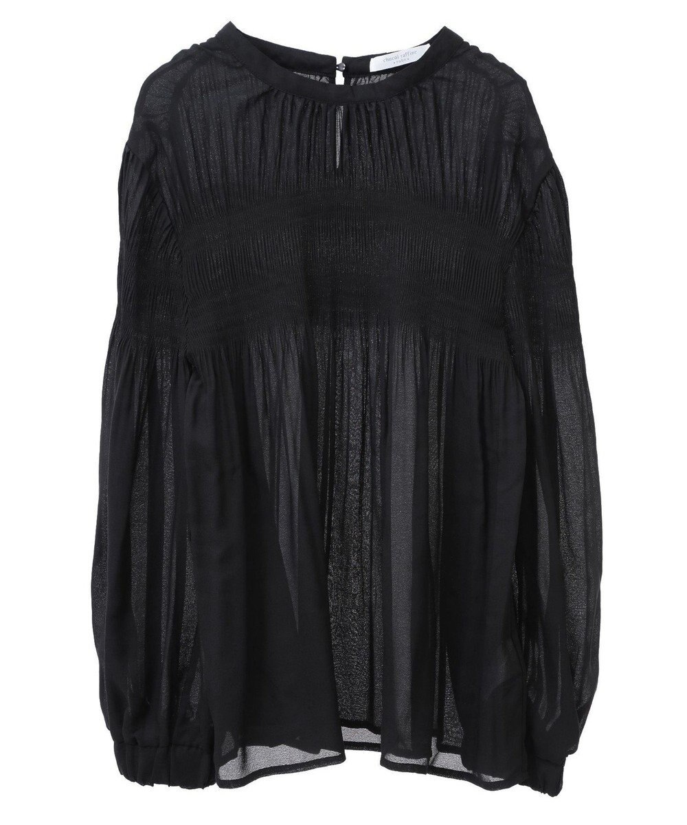 Green Parks マジョリカプリーツブラウス 