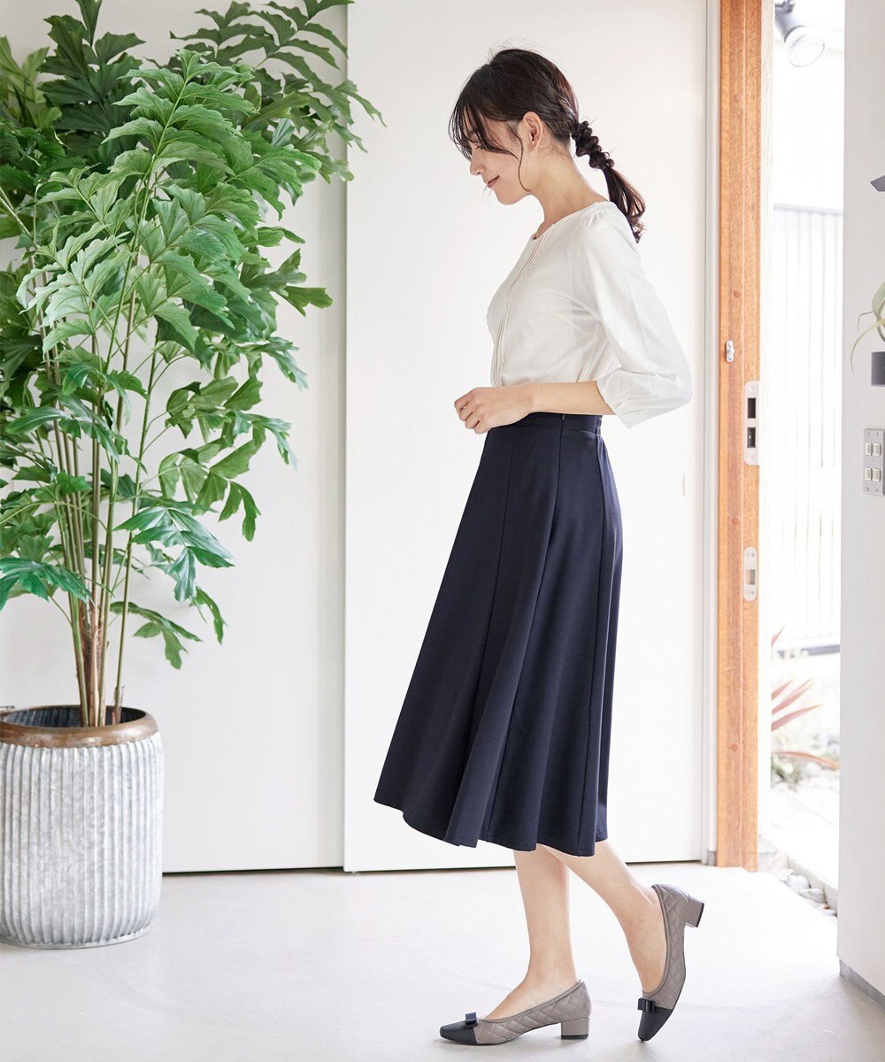 Tiaclasse ポンチフレアスカート 