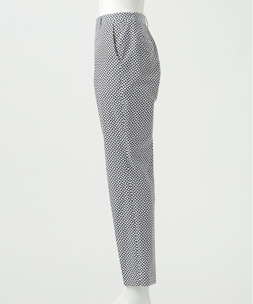 23区 S 【R(アール)】ジオメトリックペイズリープリント パンツ 