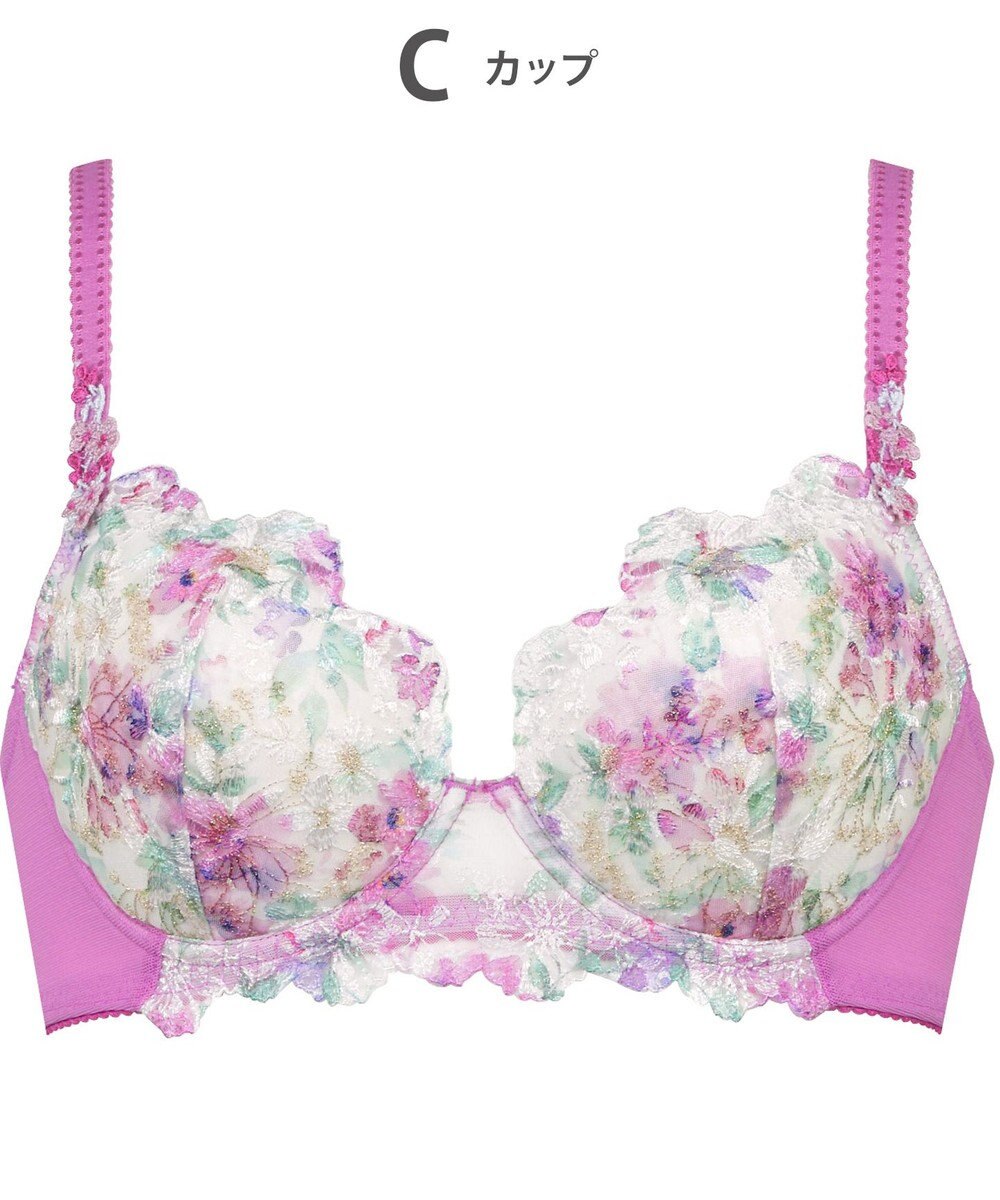 Wing ブラジャー Wing Lesiage サイドすっきり しっかりフィット 【2850シリーズ】 パッド有 ブラ PB2850 ウイング／ワコール 