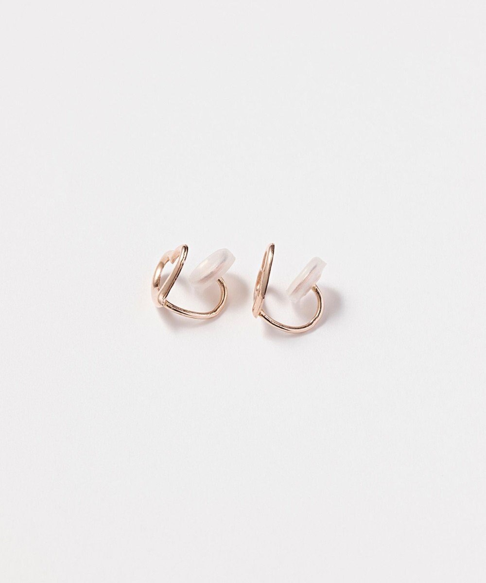 Phoebe 【K10RG】オープンハートイヤリング 