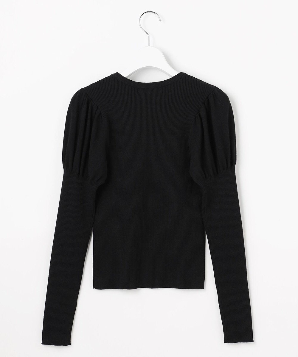 Feroux パフスリーブ ニット プルオーバー 