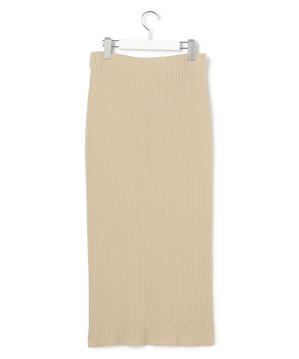 23区 【SLOW/一部店舗限定】ホールガーメント リブニット スカート 
