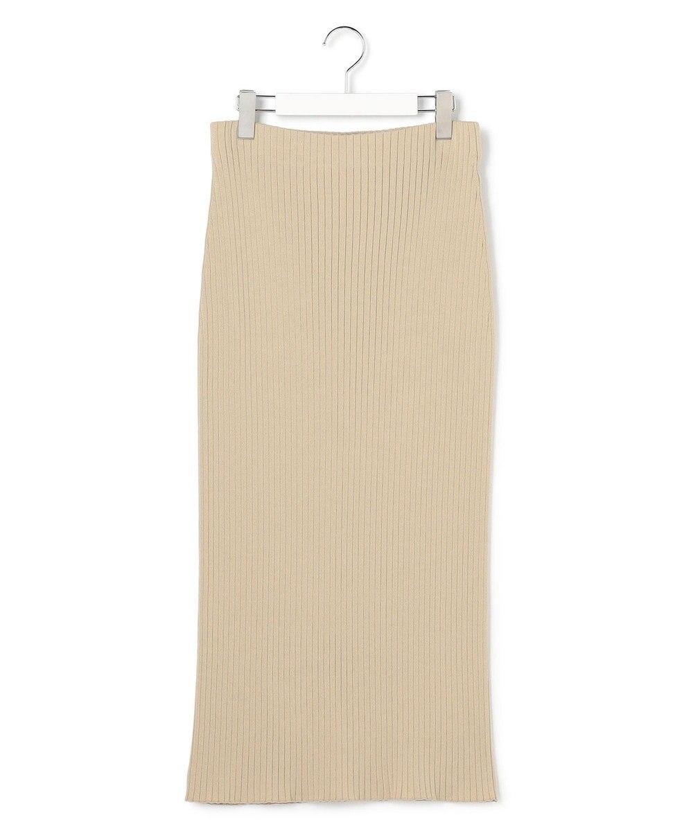 23区 【SLOW/一部店舗限定】ホールガーメント リブニット スカート 