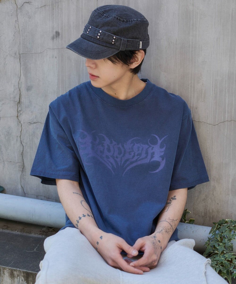 WEGO 【ユニセックス着用ITEM】ピグメントグラフィックT（SS） 