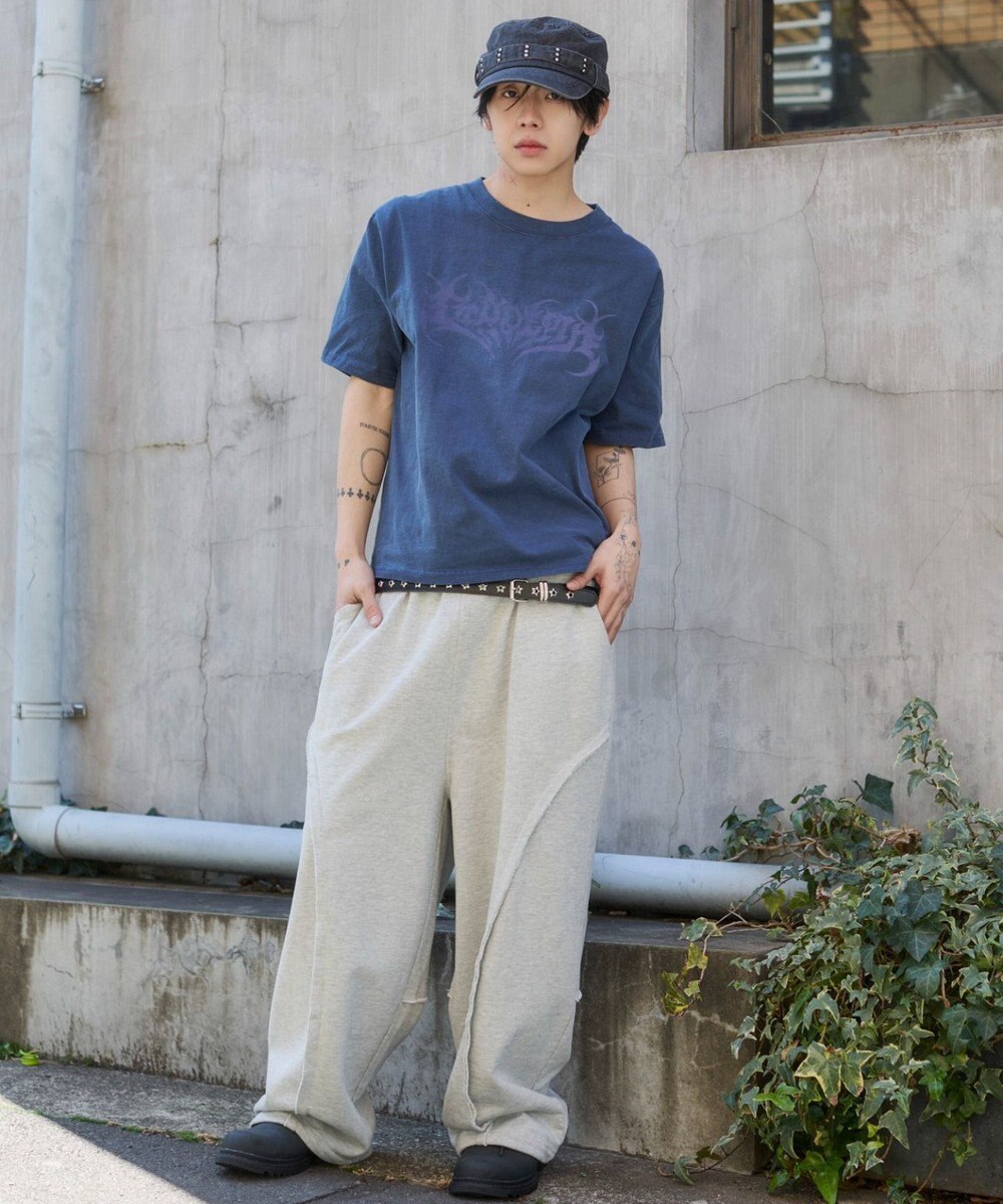 WEGO 【ユニセックス着用ITEM】ピグメントグラフィックT（SS） 