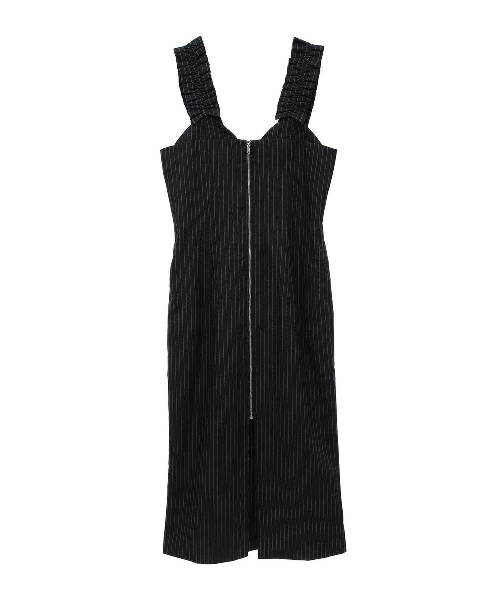 Green Parks フロントジップキャミワンピース 