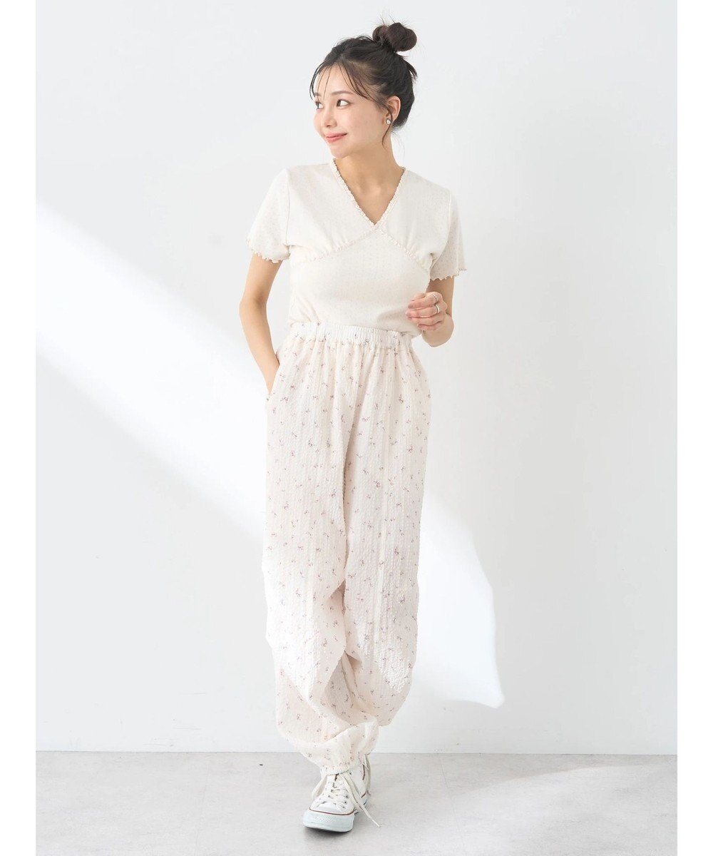 earth music&ecology タックカーゴパンツ 