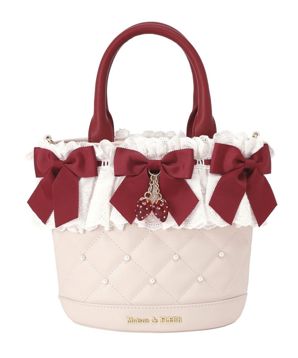 Maison de FLEUR ガトーフレーズ2Wayバッグ 