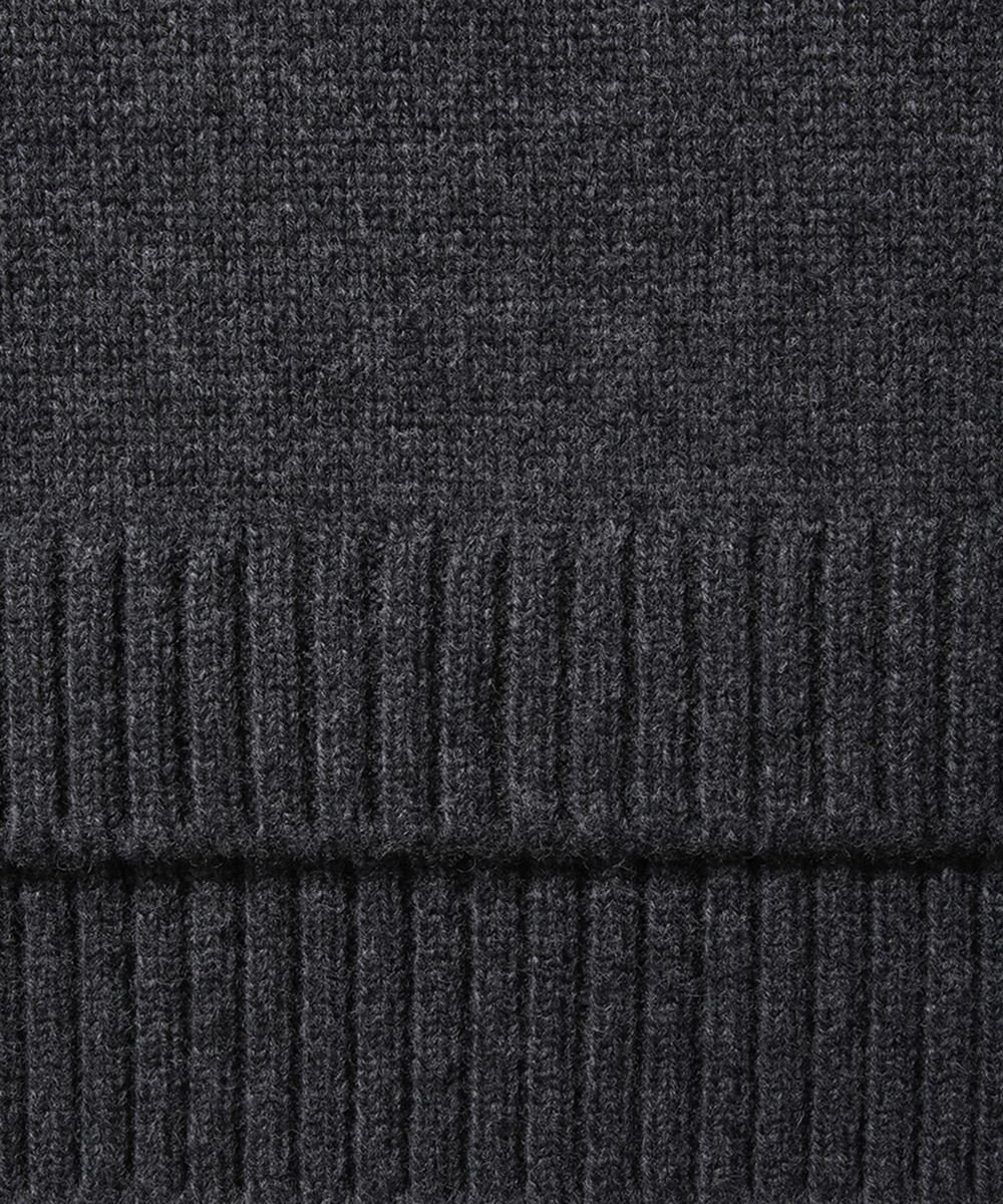 ATON COOMA LAMBS WOOL | ショートクルーネックプルオーバー 