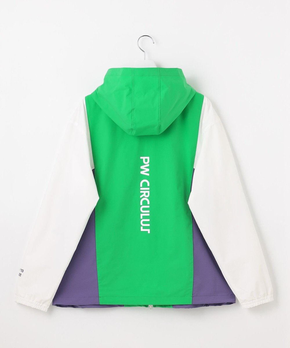 PW CIRCULUS 【撥水加工/ストレッチ】【MEN】カラーブロッキング ブルゾン  ゴルフ 