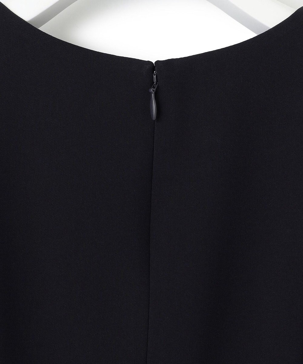 23区 L 【洗える】トリアセダブルジョーゼット フレア ワンピース 