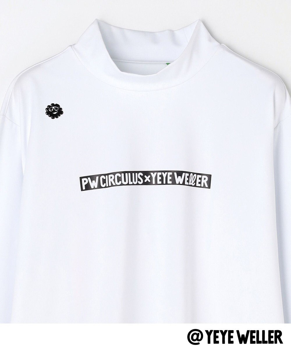 PW CIRCULUS 【UNISEX】【コラボアイテム】Yeyeコラボ ロングスリーブモックネックT ゴルフ 
