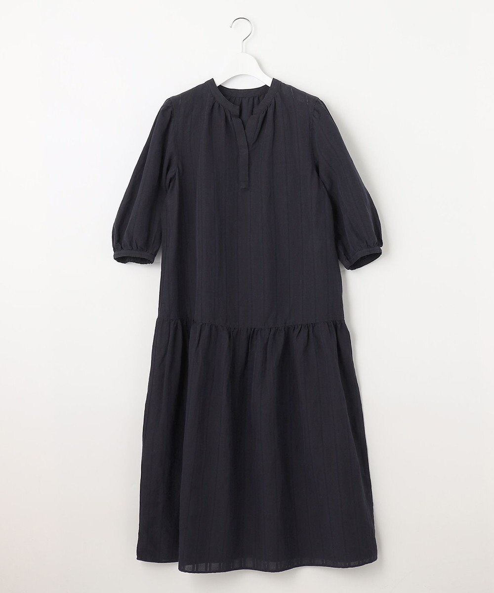 23区 S 【洗える】カラミストライプ ワンピース 