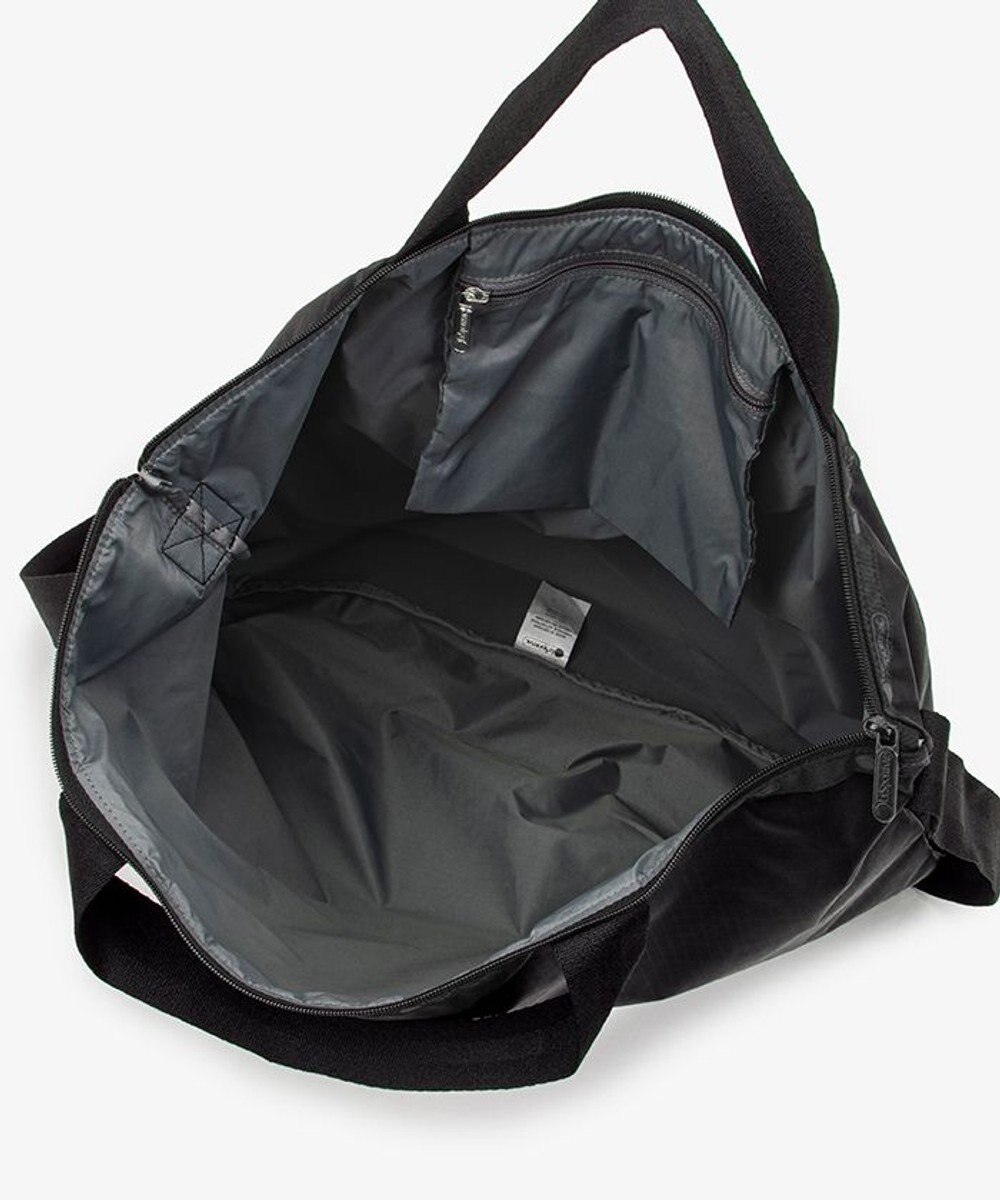 LeSportsac DELUXE ZIPTOP TOTE/リサイクルドブラックJP 