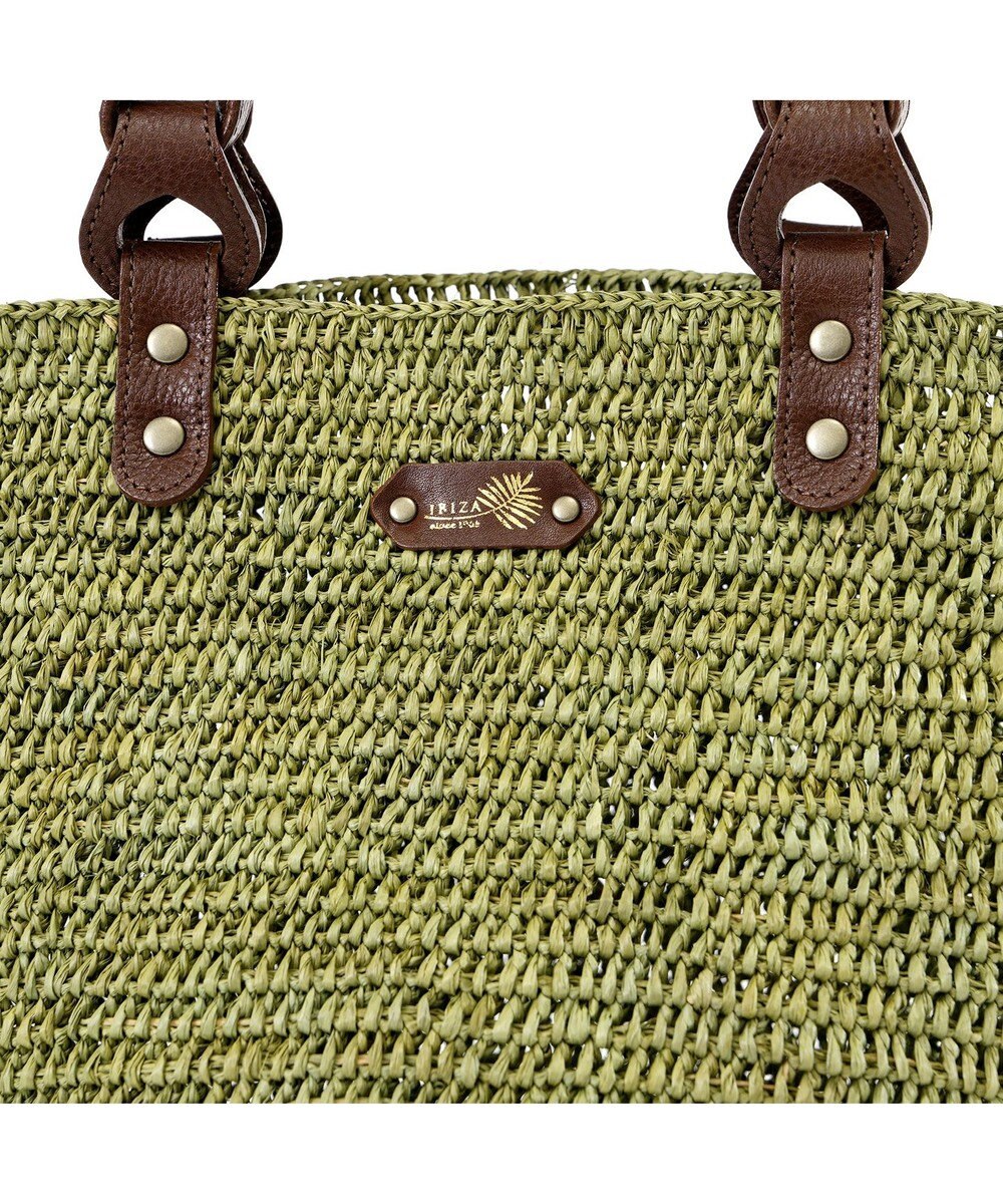 IBIZA ラフィア　ハンドバッグ（草木染め） 