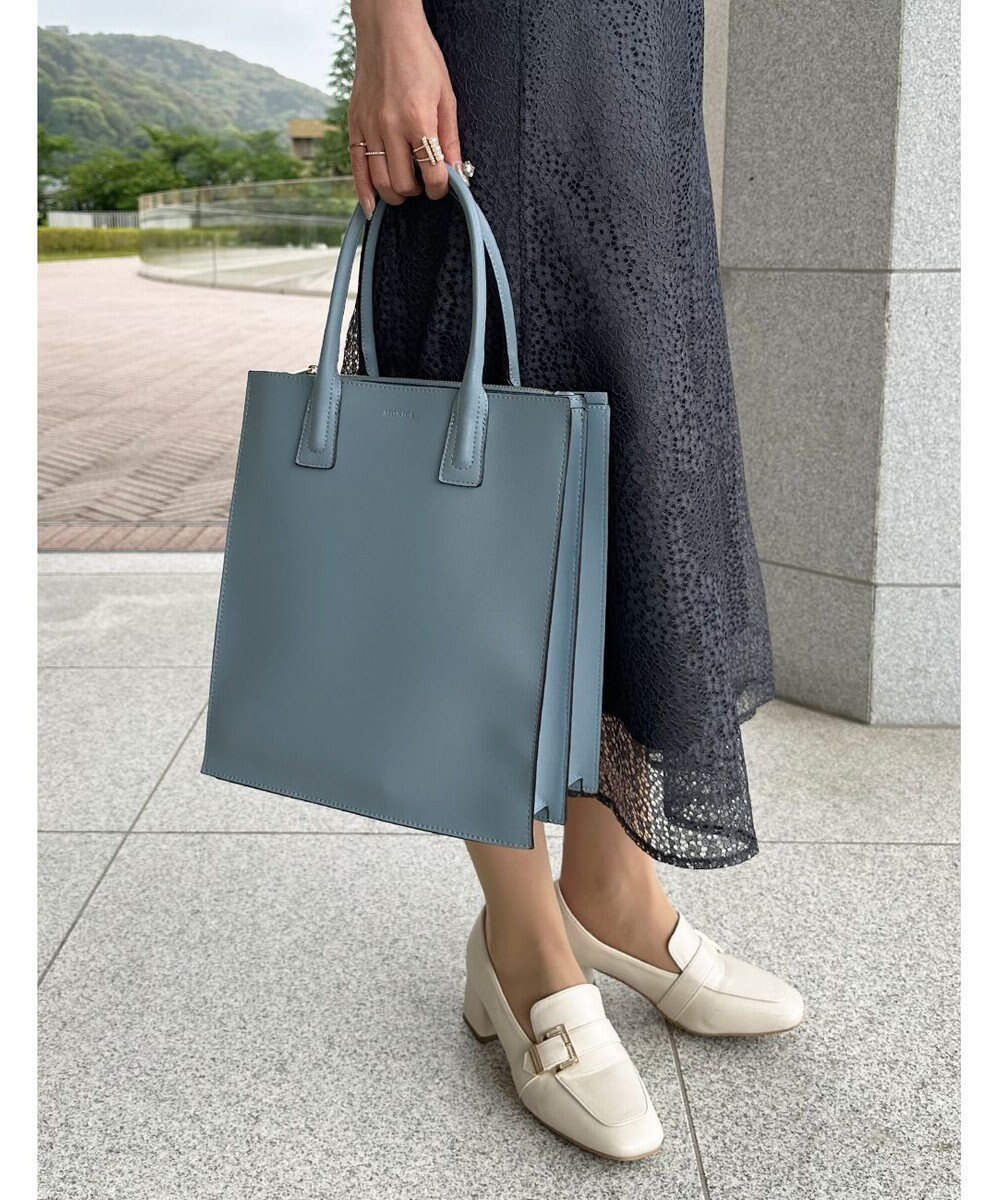 LA BAGAGERIE 【MONICA】アコーディオンスクエアトートM 