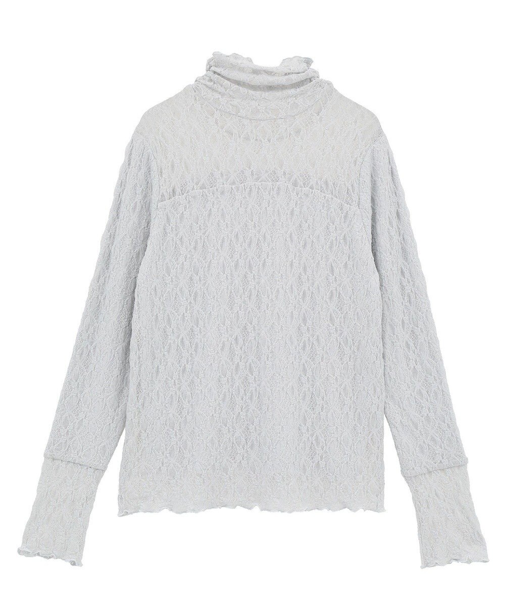 earth music&ecology 【吸湿発熱】あったかフェミニンインナー（ハイネック） 