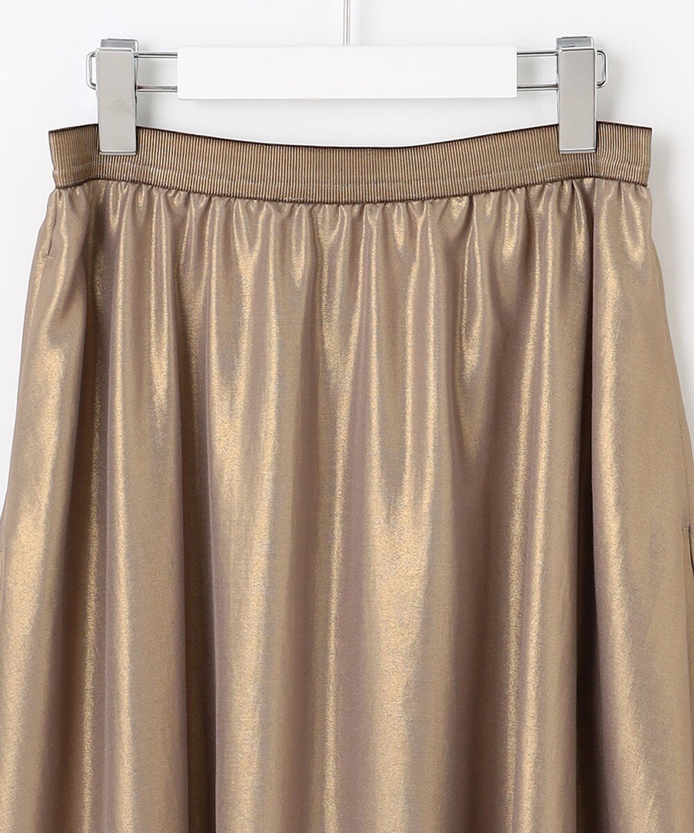 自由区 L 【カタログ掲載】シャイニーギャザー スカート 