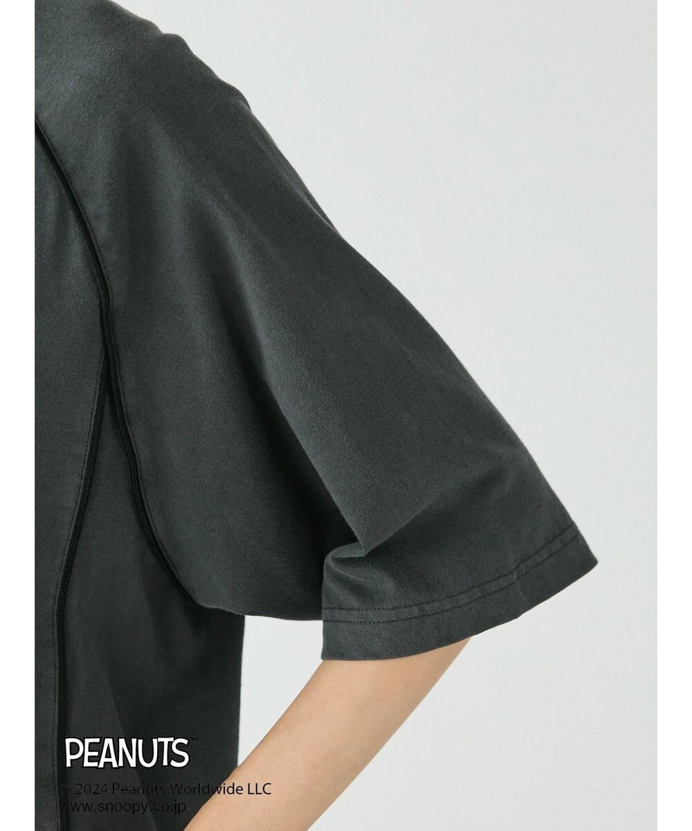 CRAFT STANDARD BOUTIQUE 【ユニセックス】PEANUTS/スヌーピー 切り替えTシャツ 