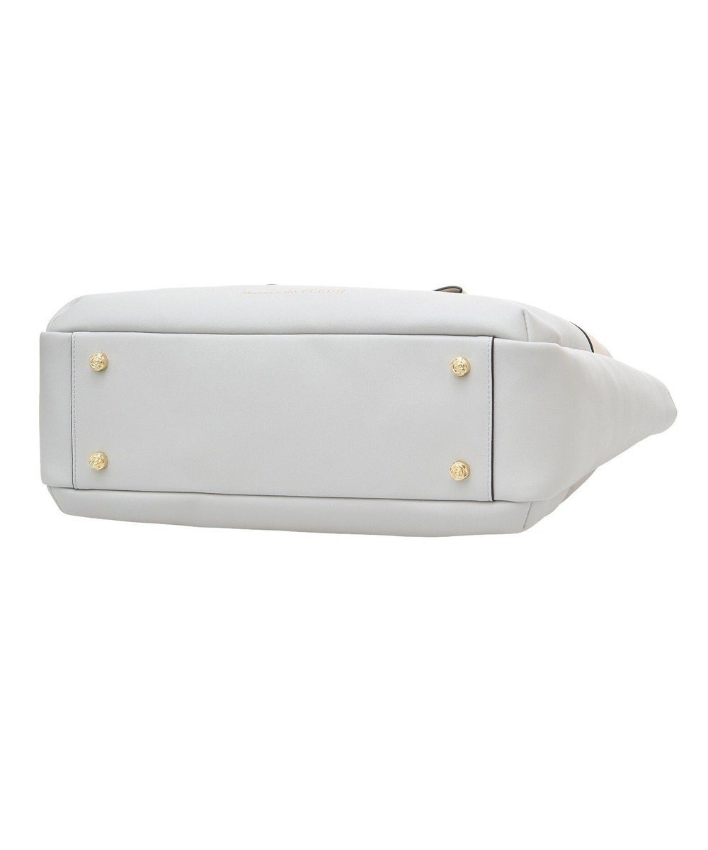 Maison de FLEUR EC限定フロントリボン3ルームトートバッグ 