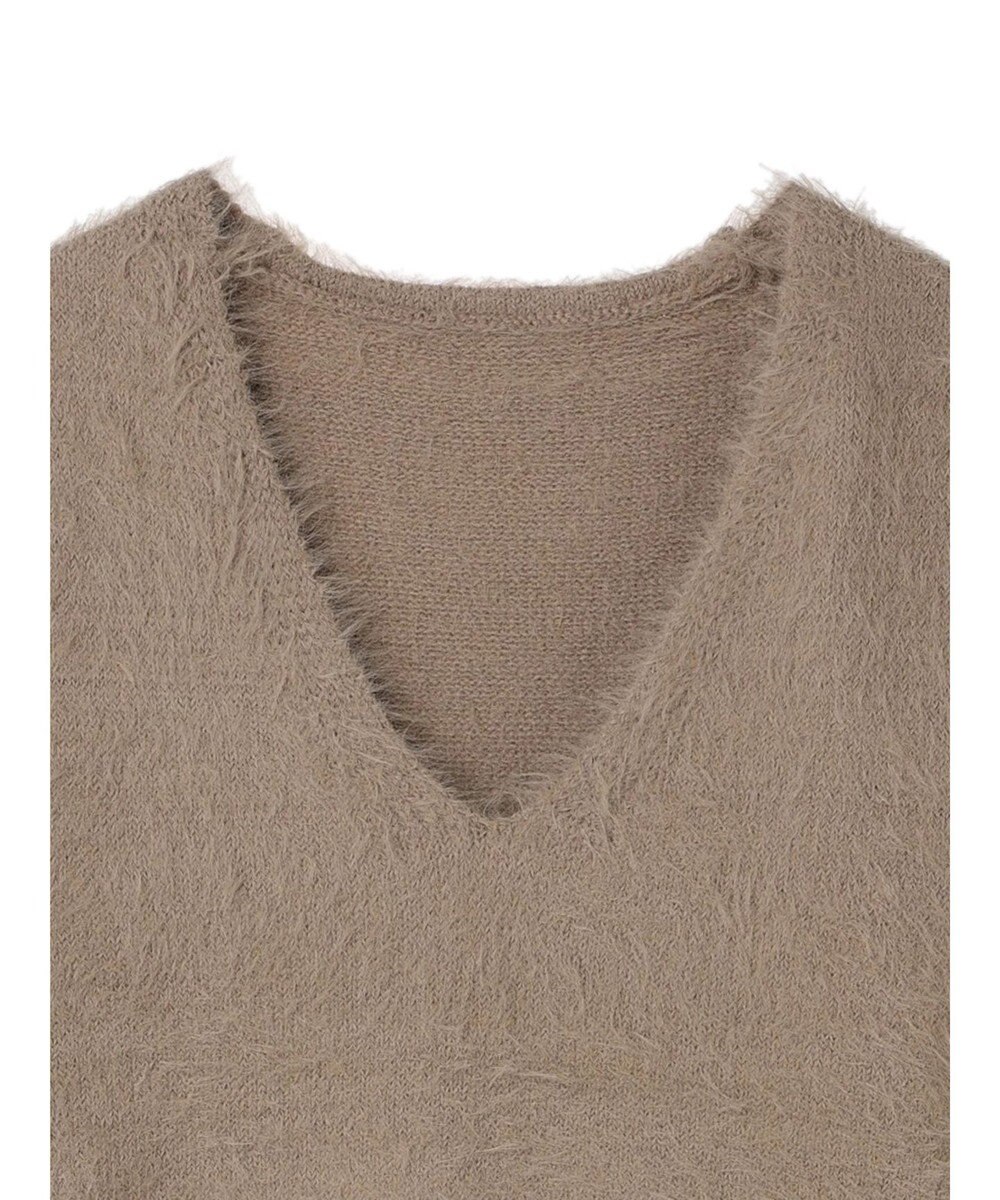 Green Parks ・Ｐｅｔｉｔ　Ｆｌｅｕｒ　シャギーニットベスト 