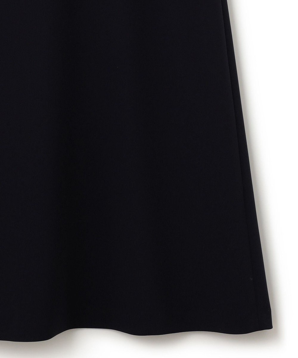 23区 L 【洗える】トリアセダブルジョーゼット フレア ワンピース 