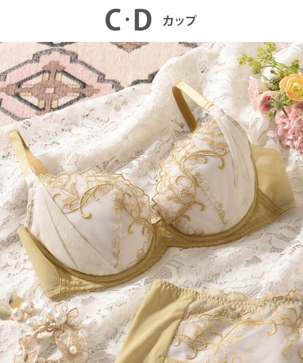 Wing 【エアリーソフトブラ】　ふんわりエアリーな着用感　脇から背中すっきり　ウイング／ワコール　KB2202 