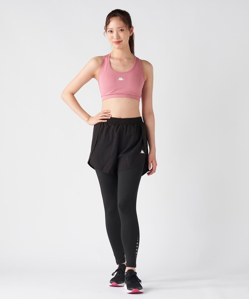 OP／FILA 【Kappa】カップ/リフレクター付き フィットネス スポーツブラトップ 