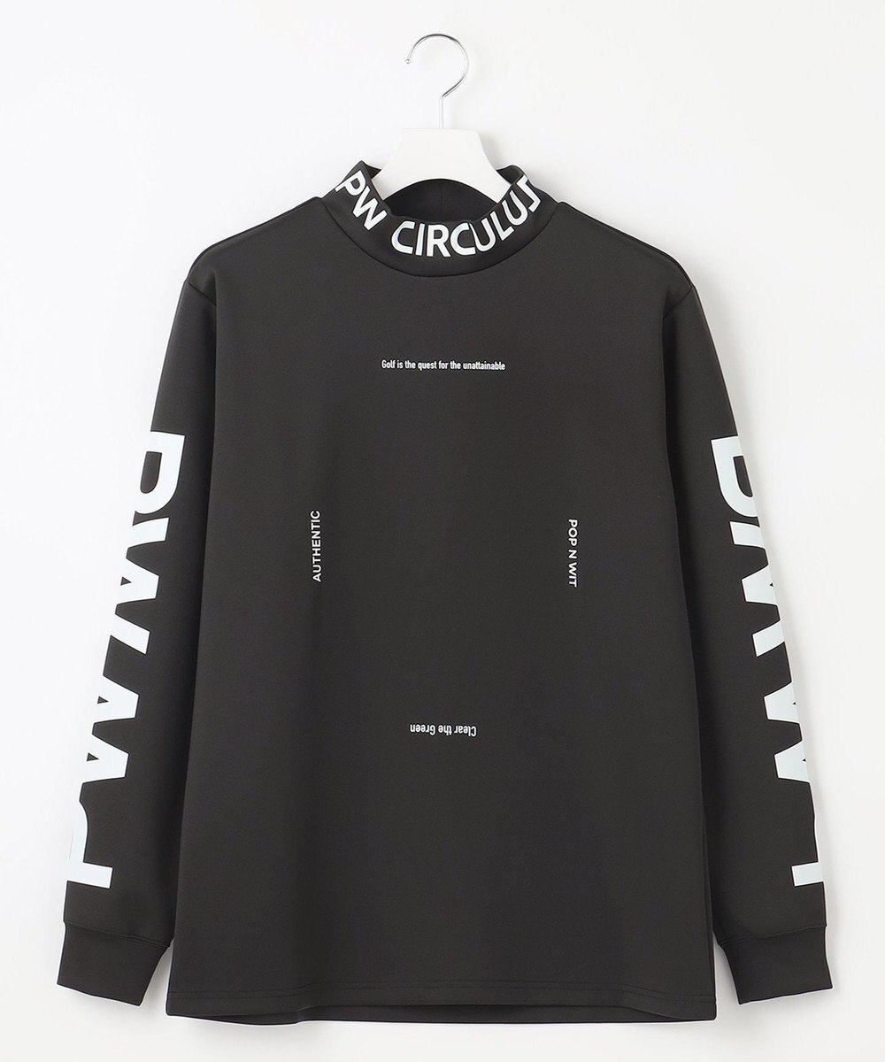 PW CIRCULUS 【イージーケア / 軽量 / 一枚でサマになる】【MEN】 ロングスリーブ モックネック 