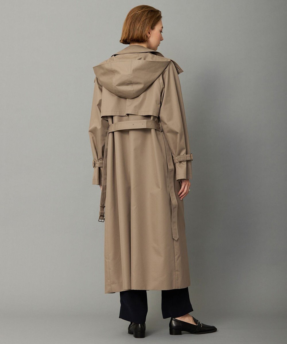 ICB TCシャンブレーツイル 2WAYトレンチコート 