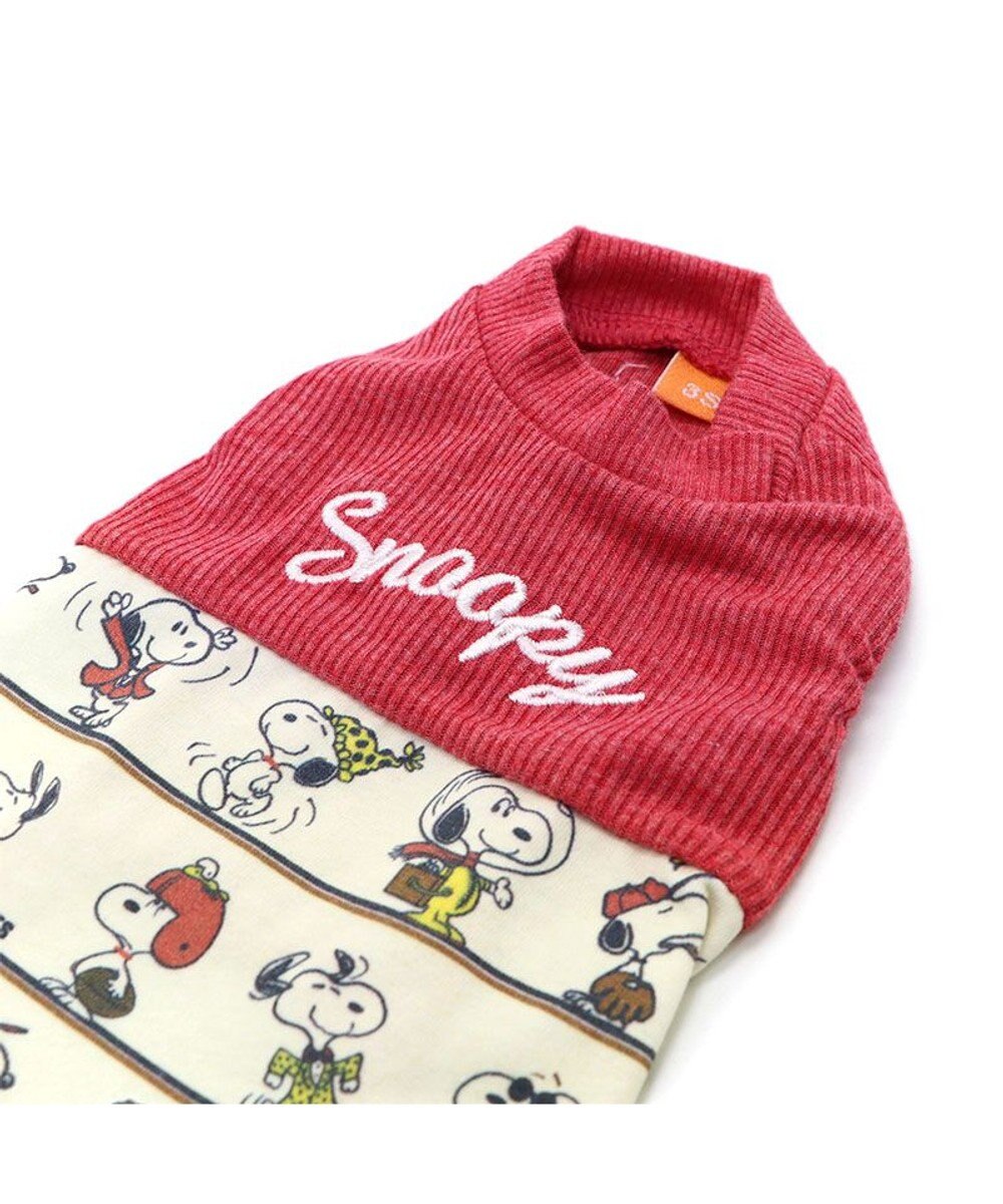PET PARADISE スヌーピー パッチ付き タンクトップ 《レッド》【中型犬】 